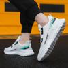 Chaussures de sport volant tissé respirant maille Surface chaussures décontractées 2023 nouvelles chaussures pour hommes léger simple tout-match chaussures de course de sport