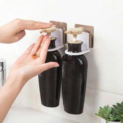 Utensili da Bagno Semplice Mensola da Parete Porta Shampoo Gancio a Ventosa da Parete Bagno Gancio Porta Gel Doccia Cucina Porta Sapone Liquido Accessori