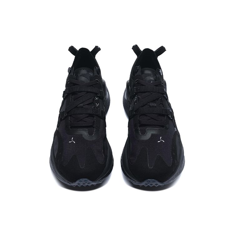 Li-Ning Advanced Sports Series Fabric Shock Absorption Non-Slip Wear-Resistant Lightweight Rebound Low-Top Sports Casual Shoes Men Sneakers ALFS203-1