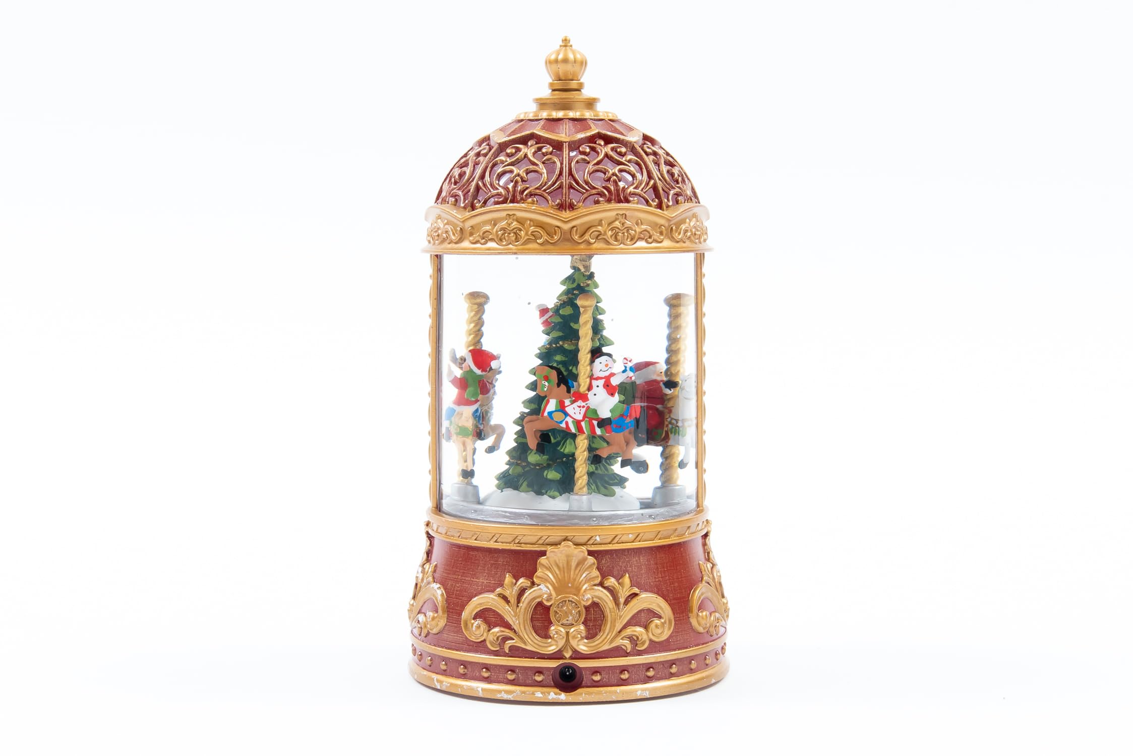 

Livelight Snowing Bubble LED Light Music Box Christmas Tokyo Candle Merry-Go-Round (8 Songs) Gift, Beautiful, Market, золотой
