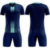 Custom Print Breathable Men Soccer Uniforms for Team Short Sleeve Kids Boys Football Jersey Set Quick Dry Sports Suit Tracksuits