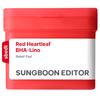 Ingredient Editor Red Houttuynia Cordata Bahariino Relief Pad for Milia, Sebum, Acne, Skin Heat Sensation, 60 Pads, 1 Pcs