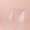 Transparent Acrylic Bookends Stand Bookshelf Desktop Decorative Storage Rack Bookend Book Holder School Stationery