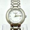 Used [New Battery] BURBERRY 11000L Ladies Watch Silver Date 19486