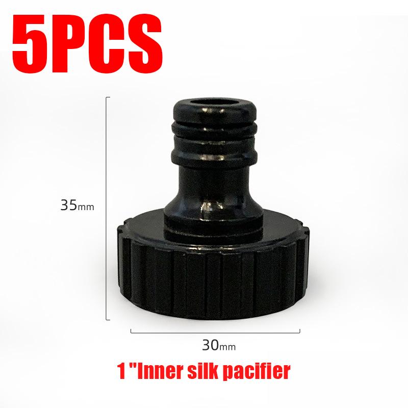 Washing Machine 3/4" Internal Thread ABS Plastic Standard Connector 1/2" Conversion Connector Pacifier Faucet Connector Car Wash