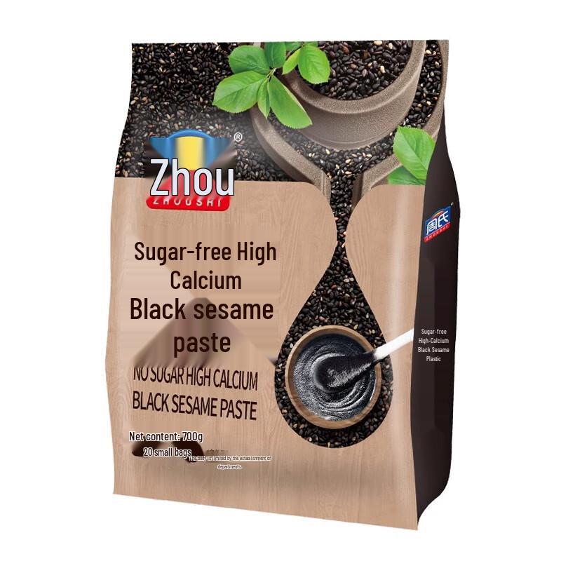 Zhou's Sugar-Free High-Calcium Black Sesame Paste