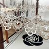 PVC Waterproof Transparent Dining Table Cover Oil-proof Heat-resistant Rectangle Table Cloth Lace Edge Coffee Table Tablecloth