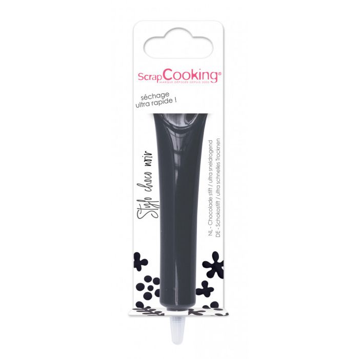 Stylo goût chocolat noir 25g - Scrapcooking