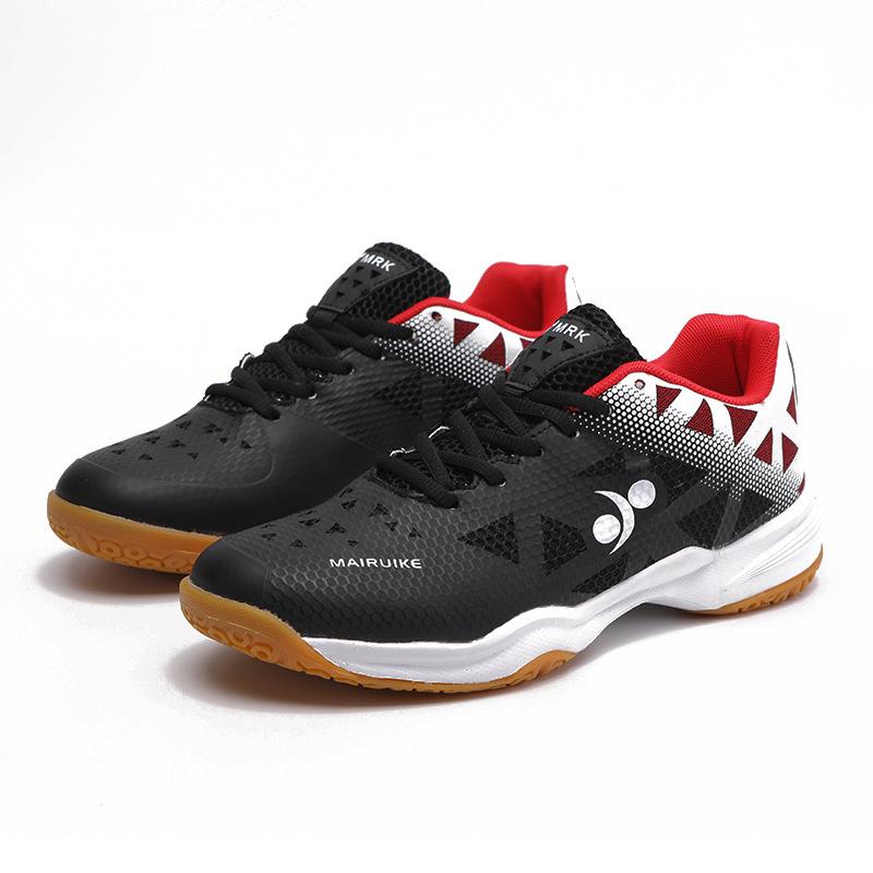 Badminton shoes men and women couples sports outdoor training shoes tennis shoes wear-resistant lightweight shock-absorbing training volleyball shoes
