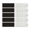 Roller Main Brush Cover Side Brush HEPA Filter Mop Cloth for Polaris PVCR 0930,Ilife A7,Silvercrest SSR1,Deluxe 500,DEXP LF-800