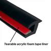 10M Fender Flare Protector Car Wheel Protector Wheel Arch Cover Gap Seal Strip Waterproof Anti Dust Rubber Moulding Trims Seals