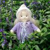 BlissfulPixie Waldorf Doll Handmade Cute Plush Toy for Perfect for Kids - Bunny, Doll, 30cm, Soft, Girls,
