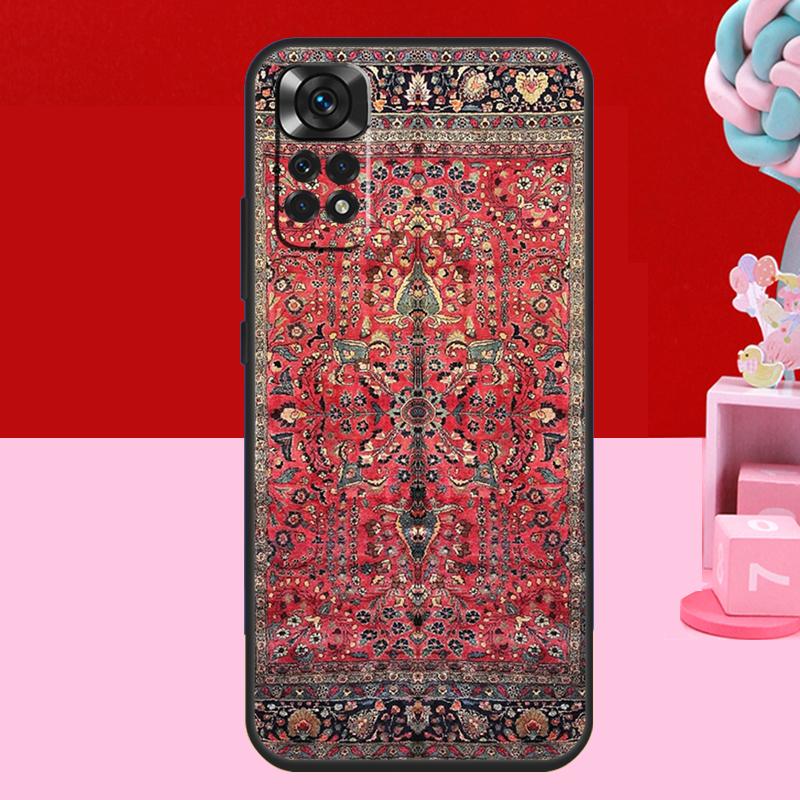 Persian Rug Art Case For Xiaomi Redmi Note 11 10 12 13 14 Pro 11S 12S Redmi 15 C 14C 10C 12C 13C Soft Cover