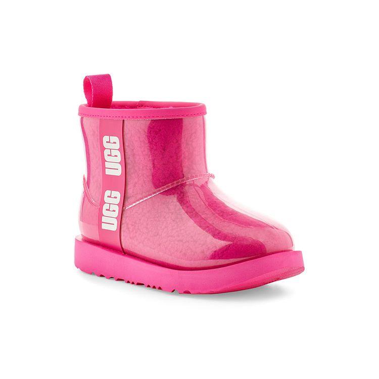 UGG Classic Clear Mini II Boot Kinder Rock Rose Kinder Sneaker Rosa 1112386K-RCR