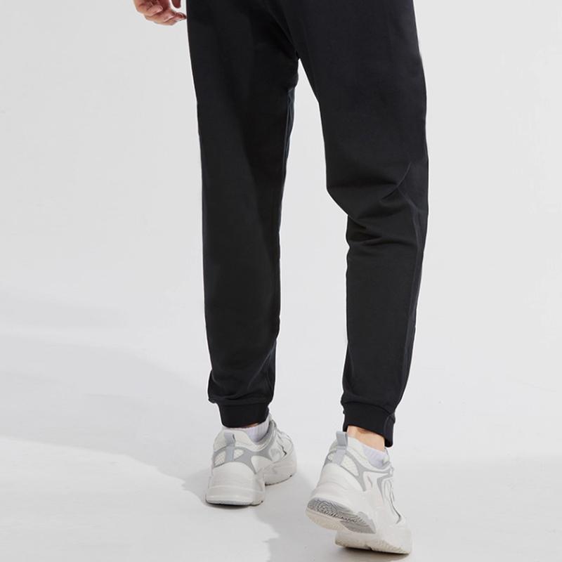 Li Ning Fleece Lined Solid Color Straight Leg Casual Pants Unisex Bottoms LNXY23-1