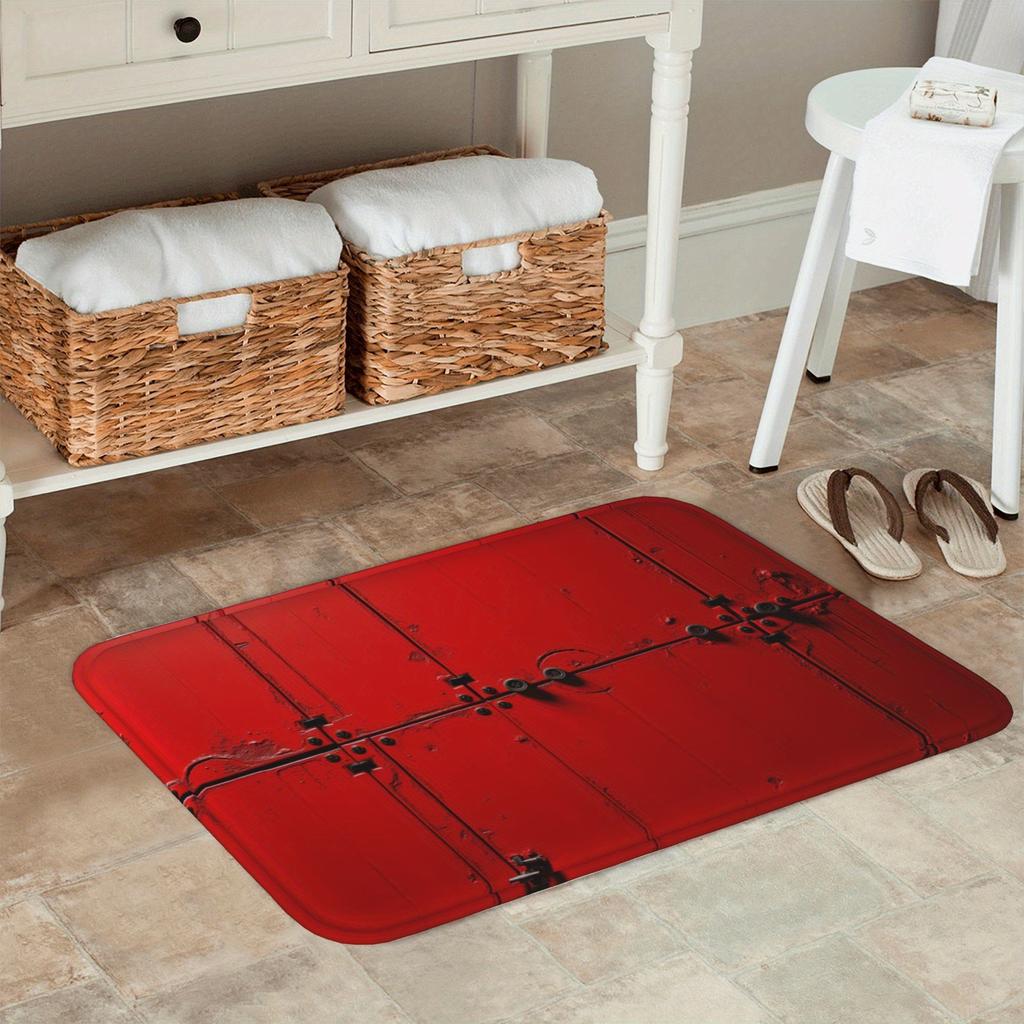 1PC Door Kitchen Rug Non-Slip Door Mats Pop design Bathroom Rug Bath Mat Carpet for Home Sink Laundry Decor