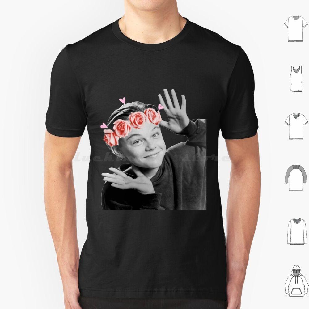 Young Leonardo Dicaprio Flower T Shirt Men Women Kids 6xl Leonardo Dicaprio Leonardo Leo Young Leo Titanic Dicaprio 90s Movies S