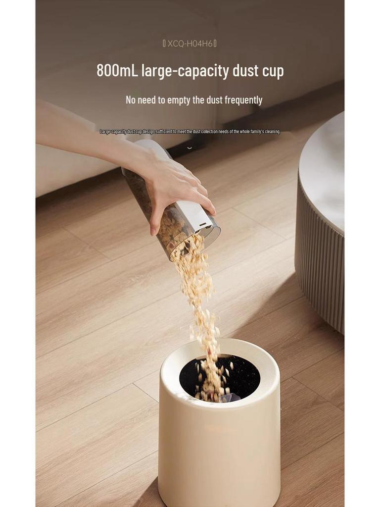 Little Bear Handheld Vacuum Cleaner for Bed, Mite Remover, Pet Hair, with Large Suction Power.