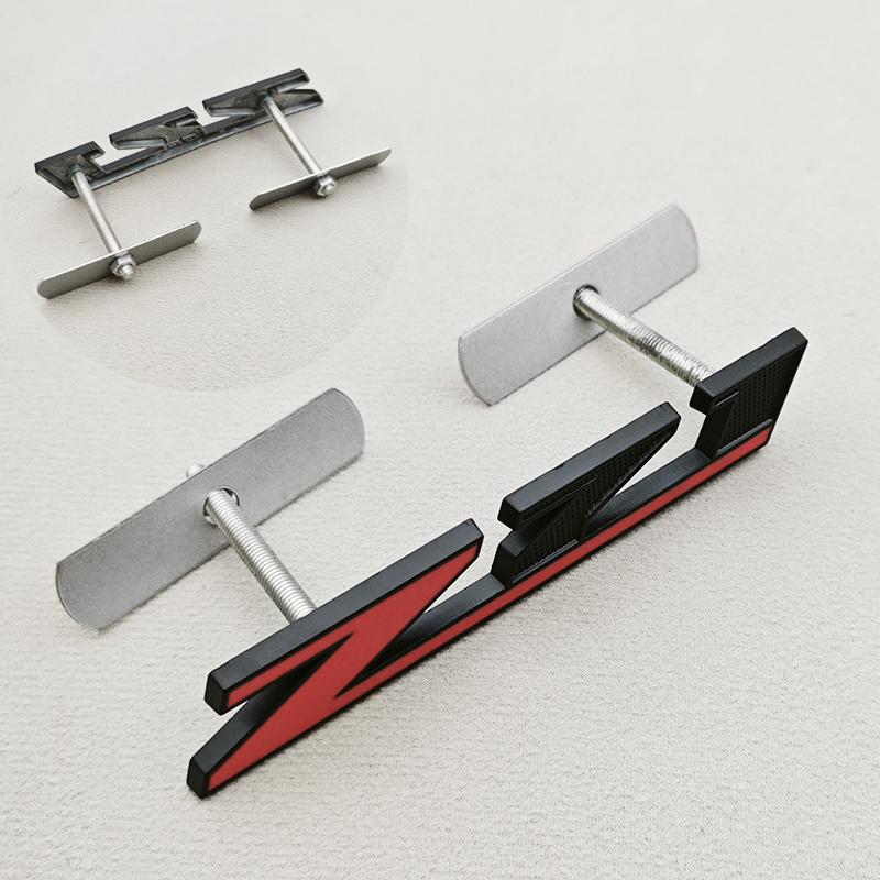 3D Metal Logo Z71 Emblem Car Front Grille Badge Trunk Sticker For Chevrolet Tahoe Colorado Cheyenne Chevy Silverado Accessories