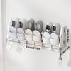 Nail Free and Hole Free Door Back Shoe Rack, Bathroom Slipper Rack, Simple Multi-layer Assembly, Wall Mounted Storage Rack