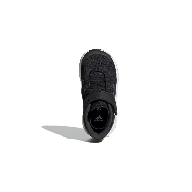 Adidas Pureboost Go Series El I Comfortable Lightweight Non-Slip Low-Top Walking Shoes Baby Shoes Black White F34017