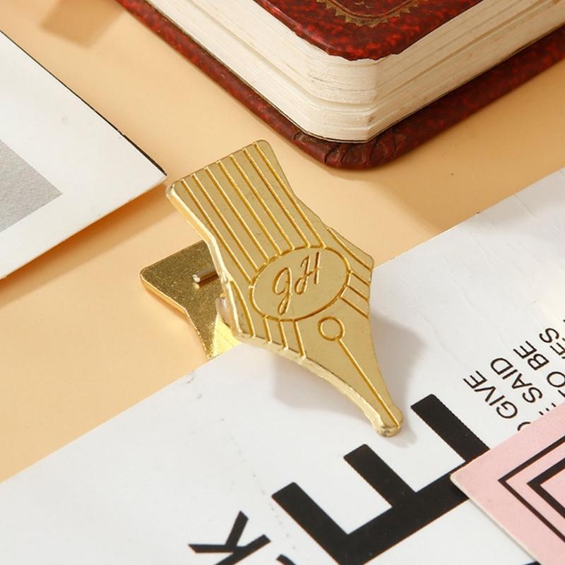 2Pcs Antique Note Paper Clip Journaling Page Clip For Book Notebook Journal Planner Documents Receipt Organization