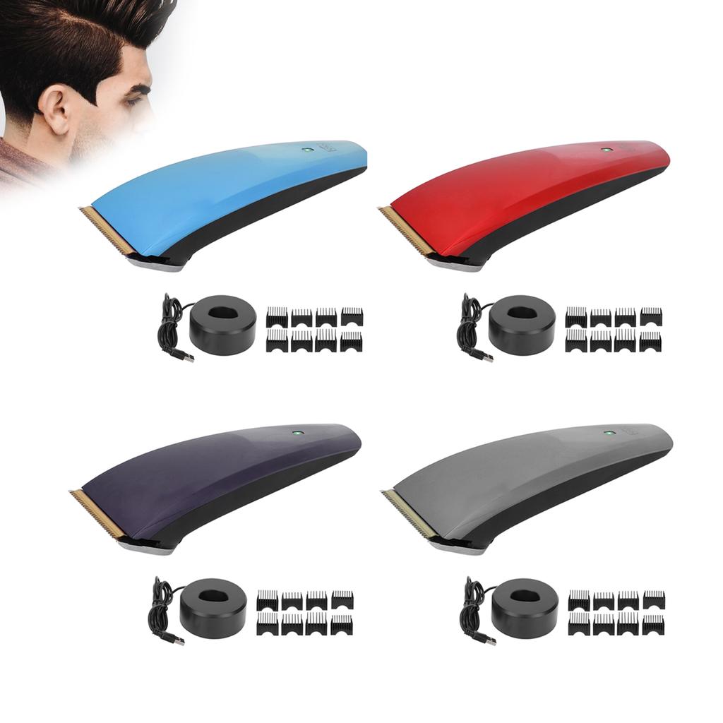 Electric Hair Clipper Stainless Steel Cordless Professional Men\'s Haircut Grooming Trimming Kit