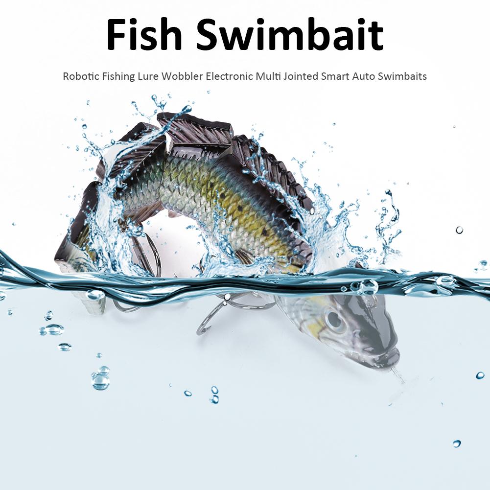 Multi Jointed Swimbait Hard Artificial Bait Smart Electronic Artificial Bait Wobbler Fishing Bait Lure Tackle Accessories