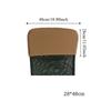 Comfortable Elastic Office Chair Backrest Cover Dustproof Chair Head Cover Chair Back Protection