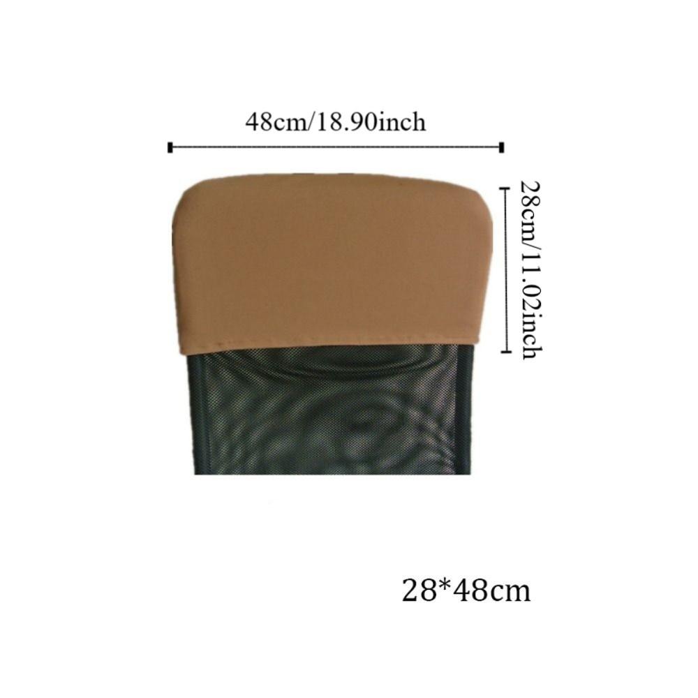 Comfortable Elastic Office Chair Backrest Cover Dustproof Chair Head Cover Chair Back Protection