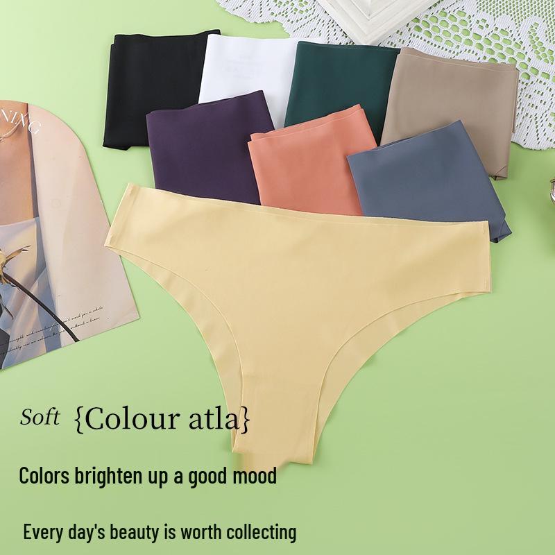 Bezešvé dámské bikiny z ledového hedvábí v evropském a americkém stylu