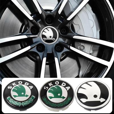 4 Buc 56mm Capace Centrale Roți Auto Emblema Styling pentru Octavia MK2 MK3 MK4 2 A7 Fabia Karoq Kodiaq Superb Rapid Yeti