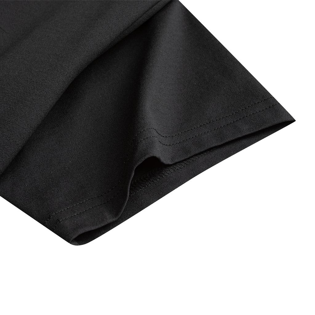 ANTA T Shirts Men's Basic Black 4 Crew Neck 952627106-4