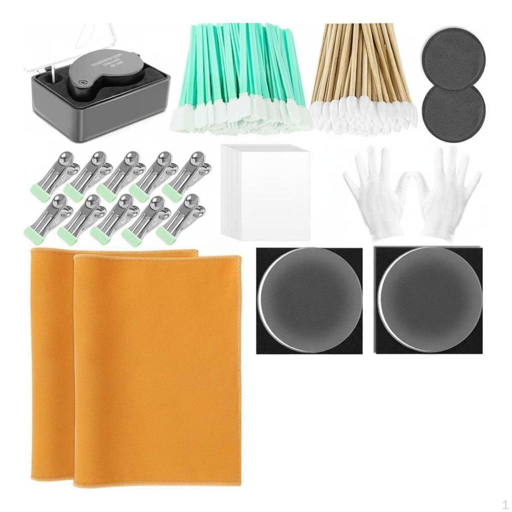Collector's Card Cleaning Kit Complete Grading Prep Easy to Use for Collectors