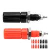10Pairs Banana Plug 4mm Corrosion Resistance Insulation Performance Pluggable M3 Binding Post
