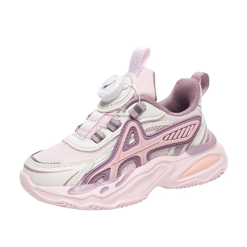 

Дитяче спортивне взуття 2024 Мода Сітчасте Дихаюче Вуличне Тренувальне Плоске Взуття для Ходьби Задоволення Тенісне Взуття для Дітей Кросівки EU40 рожевий