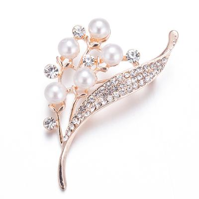 Брошка з квітковими перлами Брошка Брошка Жіноча мода Шовковий шарф Пряжка Вишуканий одяг Аксесуари