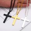 New Cross Men's Necklace Stainless Steel Pendant Jewelry Fashion Simple Ladies Necklace