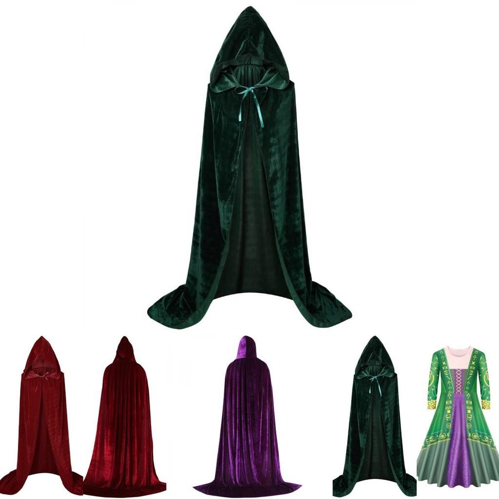 Hocus Pocus2 Winifred Sarah Mary Sanderson Halloween Cosplay Kinder Kapuzenumhang Ein Kostüm, das Magie zum Leben erweckt!
