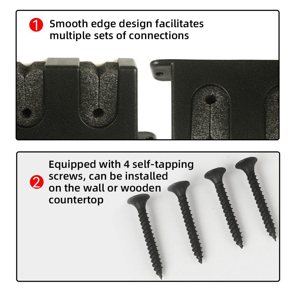 Vertikales 6-Ruten-Rack-Angelruten-Rack-Set, wandmontierter Angelrutenhalter für Garage und Boot