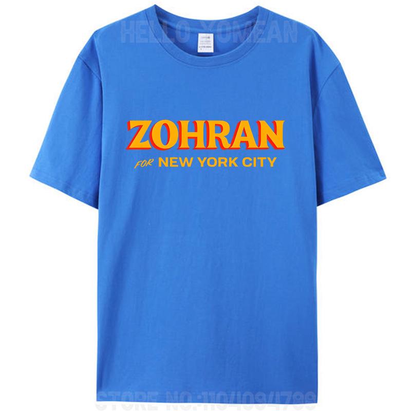 Zohran Mamdani Für Bürgermeisterwahl New York City 2025 Damen Herren Baumwoll-T-Shirt Grafik-T-Shirt Tops
