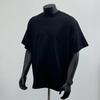 Unisex Oversized Round Neck Summer T-Shirt - Heavyweight, Short-Sleeved, Drop Shoulder Style, All-Match Fashion Top