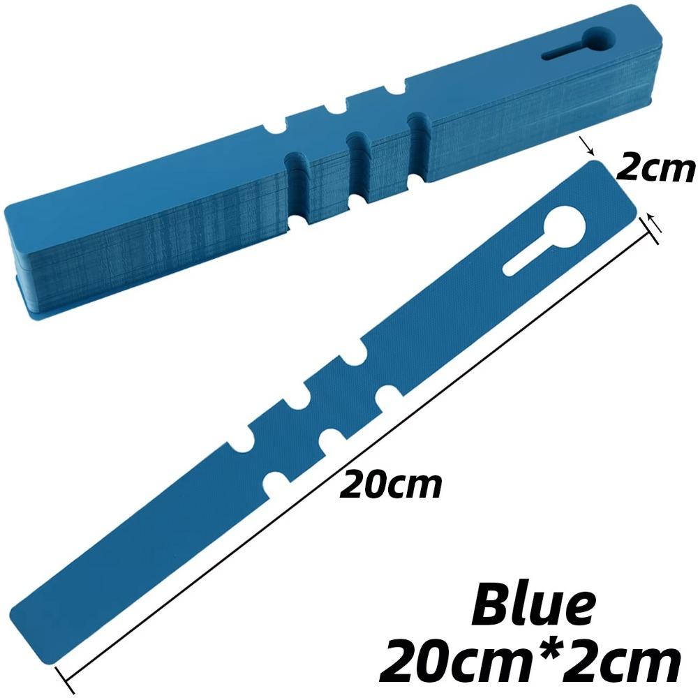 100pcs Reusable Garden Plant Tag Plastic Vegetables Labels New Ring Buckle Sign Markers Tool