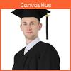 Graduation Cap Academic With Large Brim For College And University Graduations