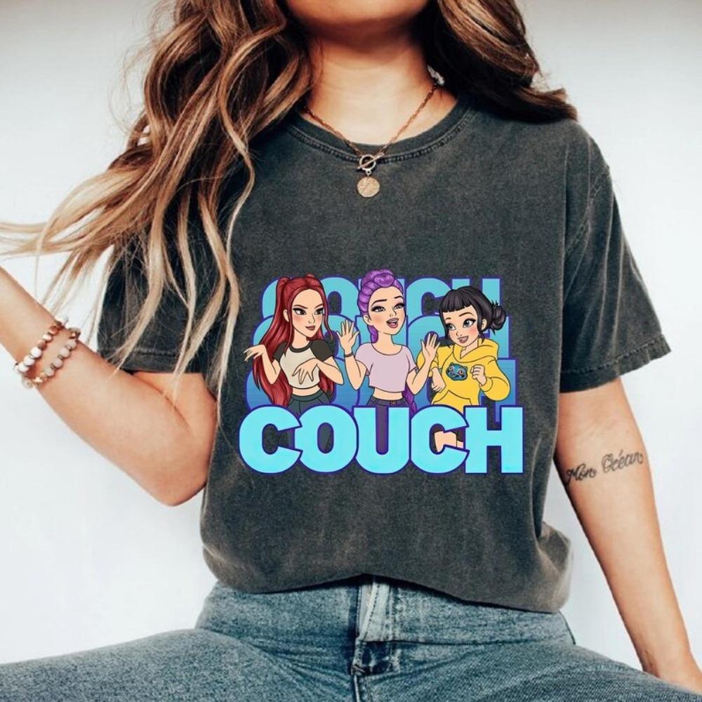 Anime Top Fashion T-shirt Street Style Hip Hop T-shirt Casual Comfort XS