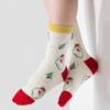 5Pairs/Set Christmas Children's Socks For Girls Boys Winter Kids Socks New Year Cartoon Cute Festive Socks For 2-12 Years Girl