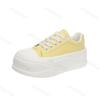 Modische Damen Plateau Freizeitschuhe 2025 Frühling Herbst Neu Höhensteigerung Outdoor Rutschfest Flache Schuhe Mode Kreuzgebunden Halbschuhe