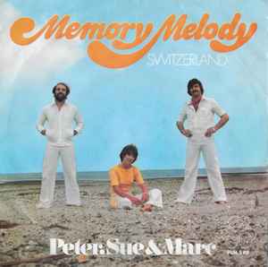 7inch Record PETER, SUE & MARC - Memory Melody PSMSI09 PSM 1977 Switzerlan Pop Used