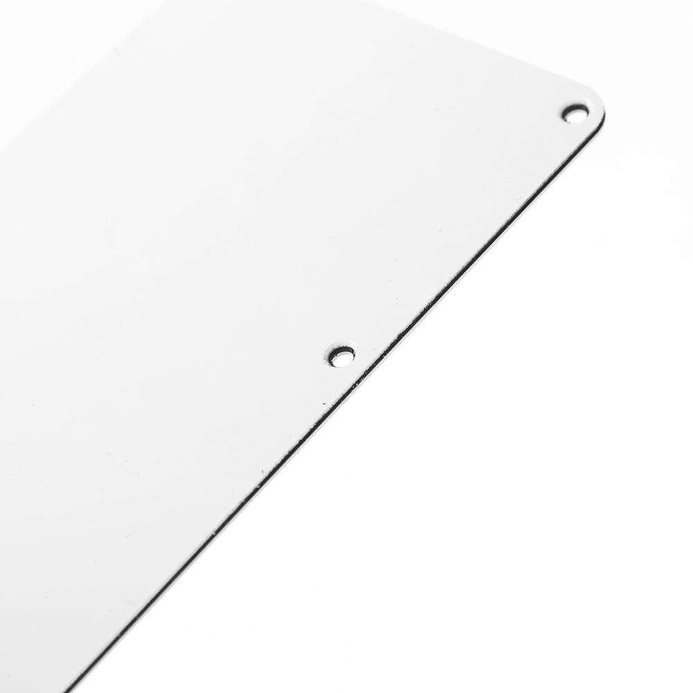 Gitaaronderdelen 6-Gats Gesloten Stijl PVC Caviteit Afdekplaat Achterplaat Muzikale Plezierige Instrumentbenodigdheden voor Elektrische Gitaar