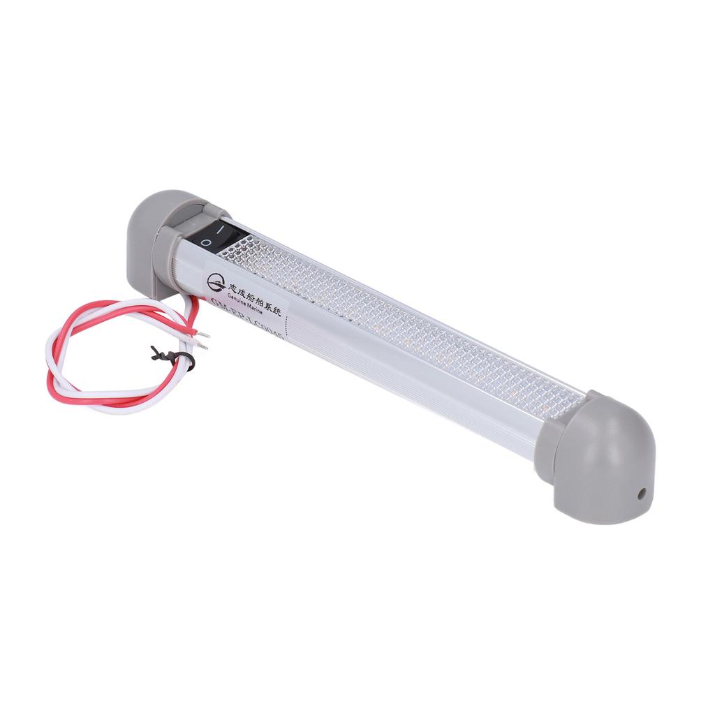 8.9in LED Awning Light Bar DC12V/24V 2W 180° Rotation IP66 Waterproof 720LM ON OFF Switch for RV Boa